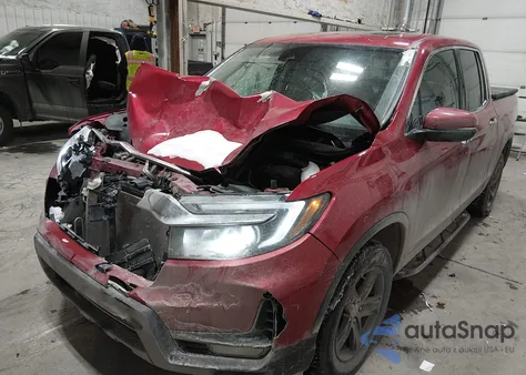 2023 Honda Ridgeline Rtl-E from USA, damaged, VIN 5FPYK3F71PB014687